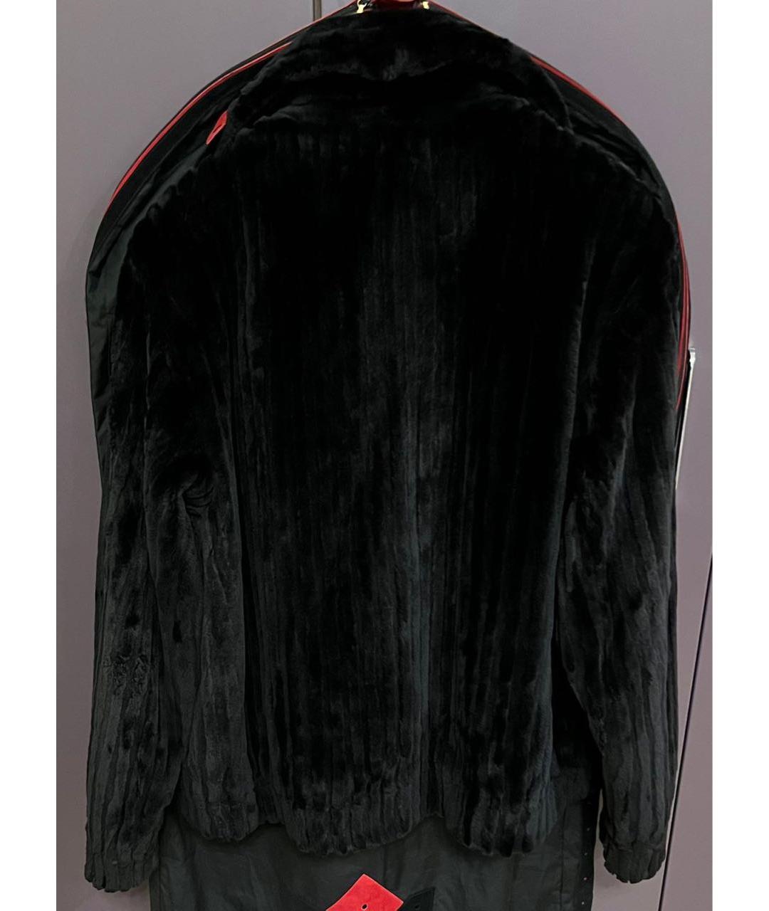 ZILLI Черная меховая дубленка/шуба, фото 3