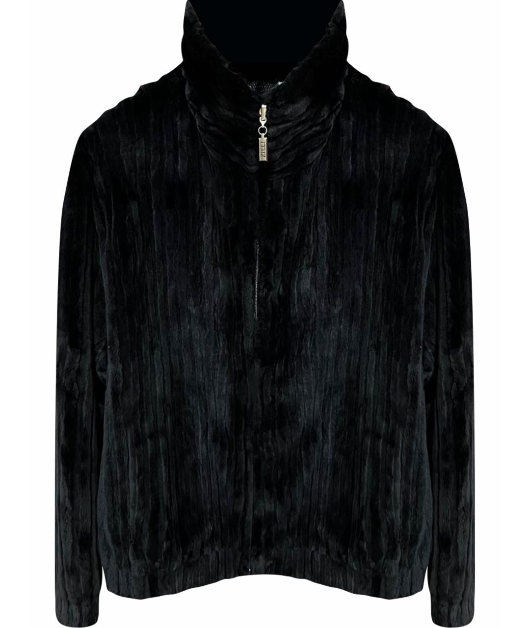 ZILLI Черная меховая дубленка/шуба, фото 1
