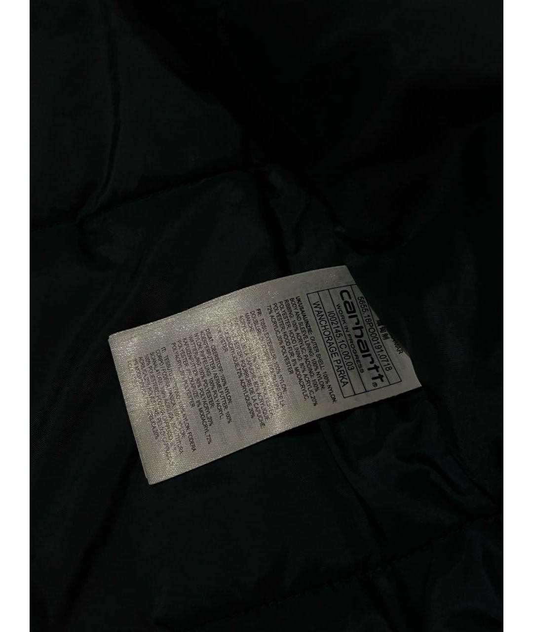 CARHARTT WIP Темно-синяя полиамидовая парка, фото 7