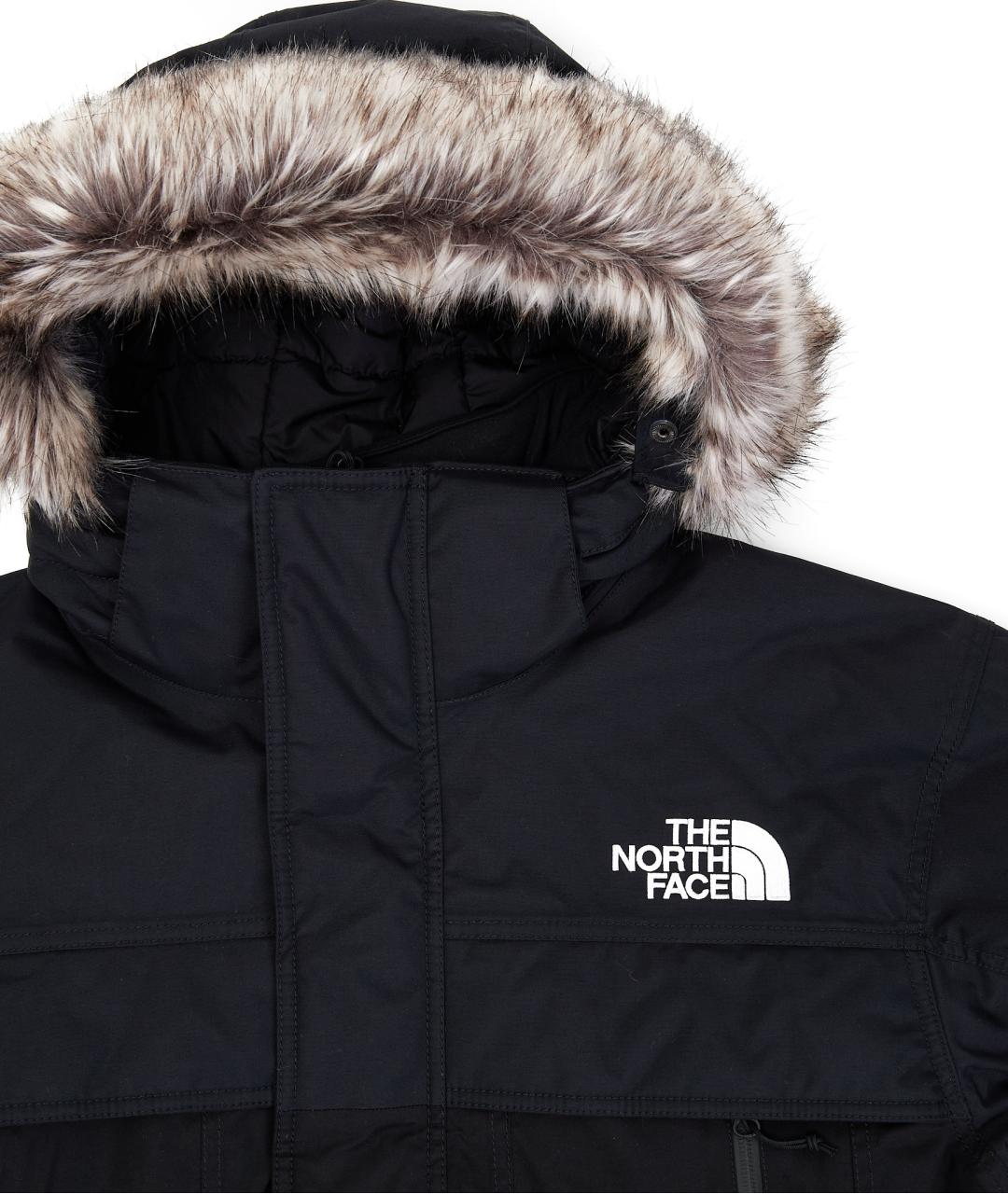 THE NORTH FACE Черный полиэстеровый пуховик, фото 3