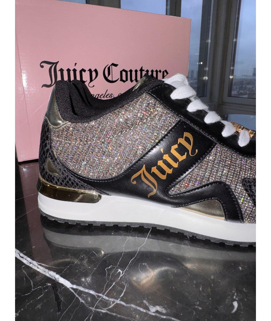 JUICY COUTURE Черные кроссовки, фото 8