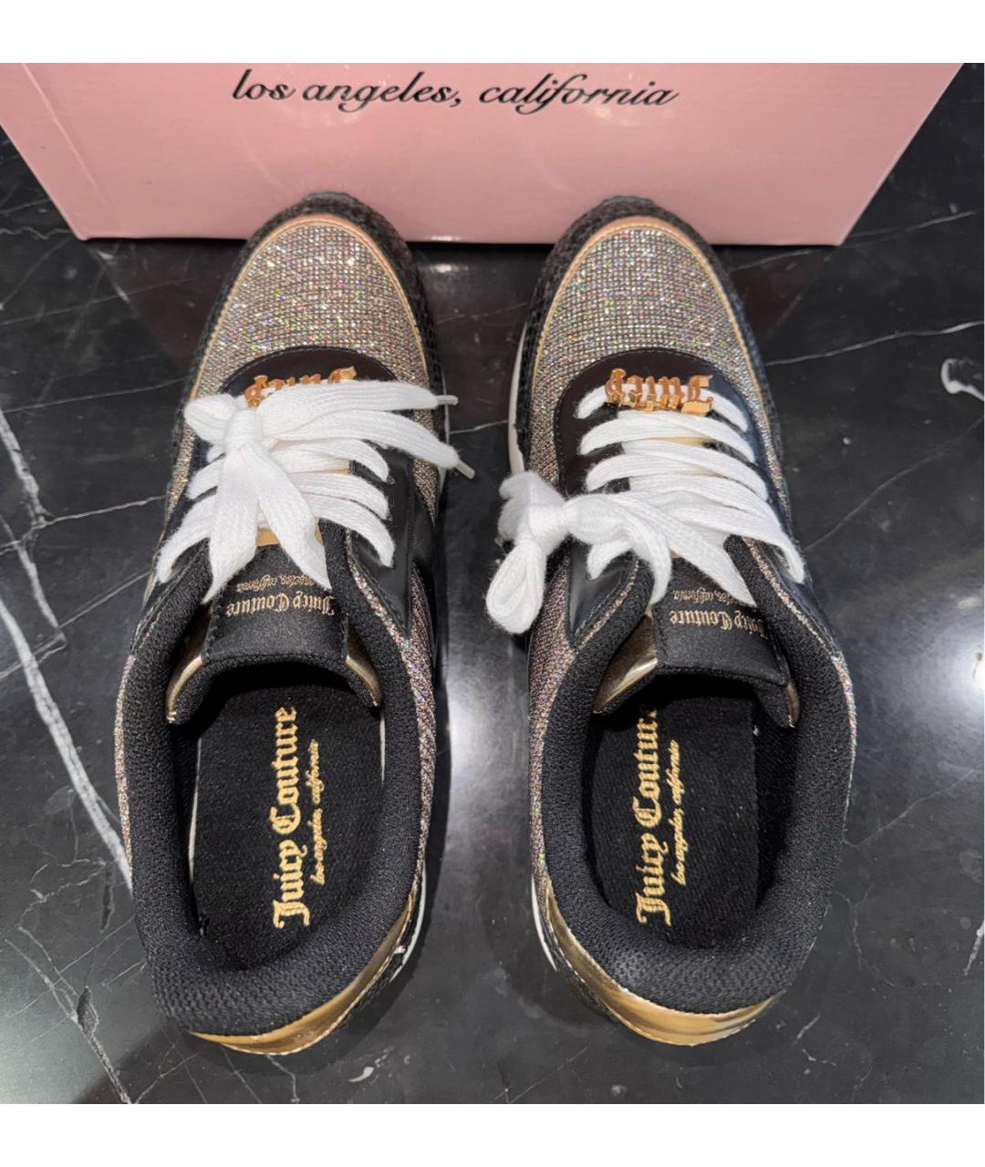 JUICY COUTURE Черные кроссовки, фото 3