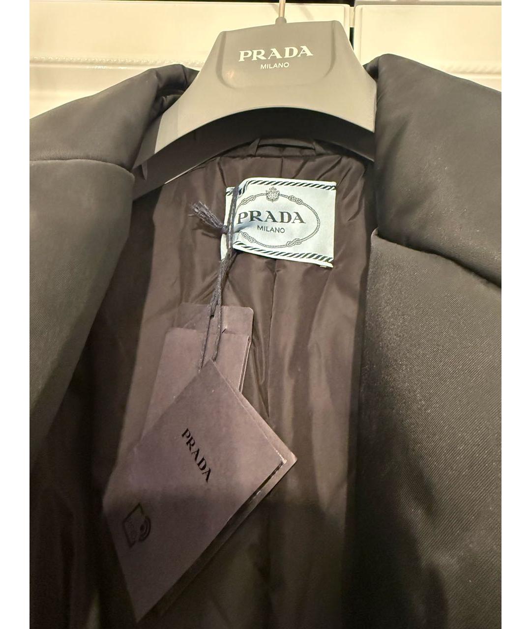 PRADA Черный пуховик, фото 4