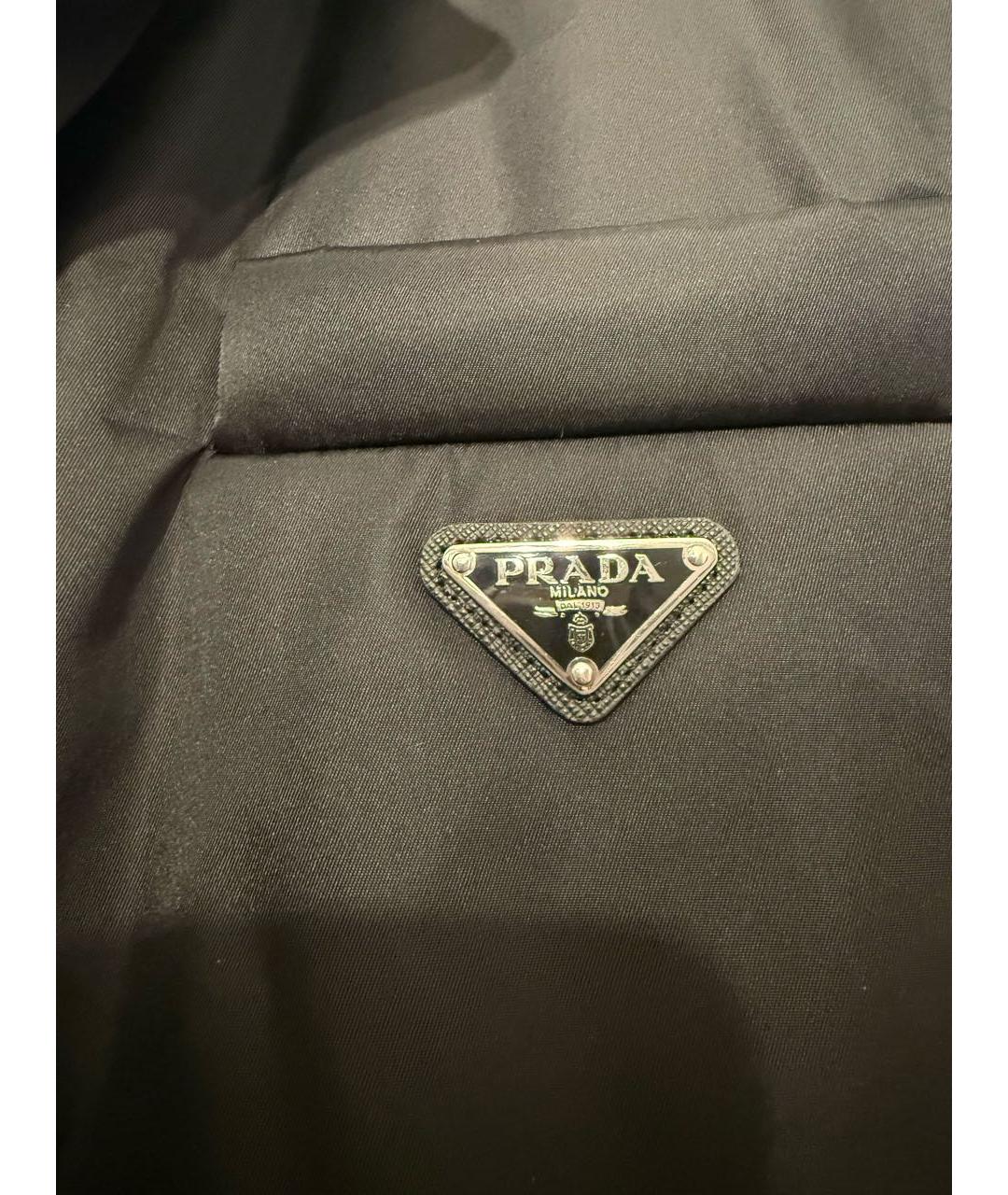 PRADA Черный пуховик, фото 2