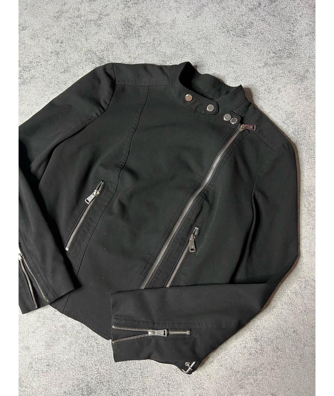 RALPH LAUREN Черная вискозная куртка, фото 4