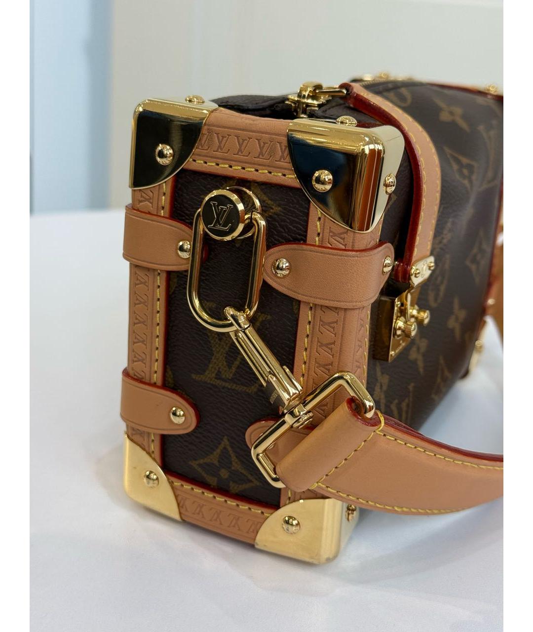 LOUIS VUITTON Коричневая сумка через плечо, фото 2