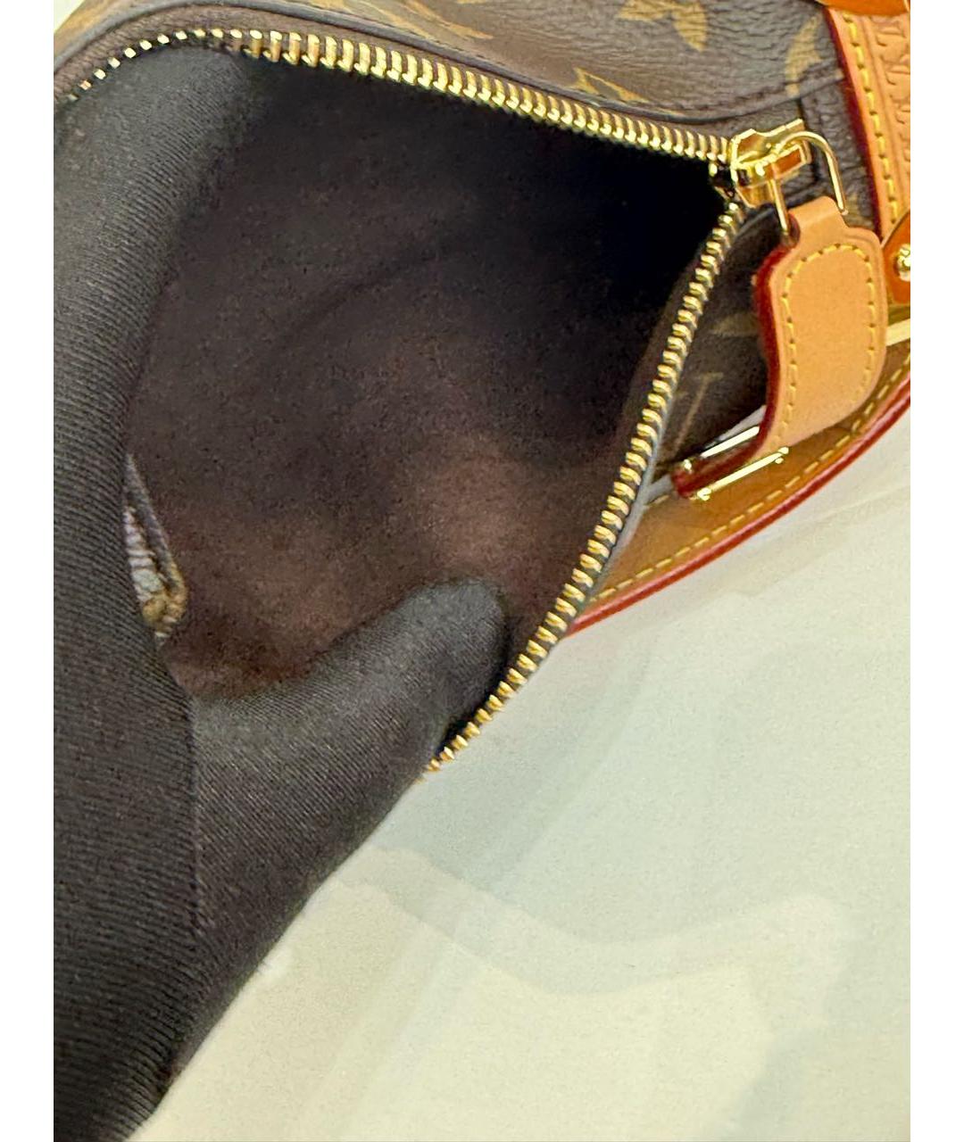 LOUIS VUITTON Коричневая сумка через плечо, фото 4