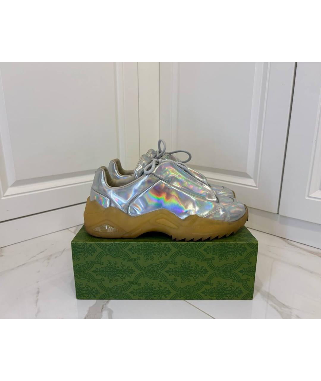 MAISON MARGIELA Мульти низкие кроссовки / кеды, фото 5