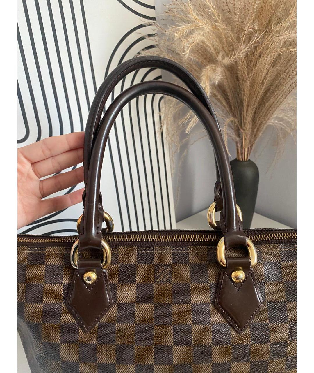 LOUIS VUITTON Коричневая сумка тоут, фото 5