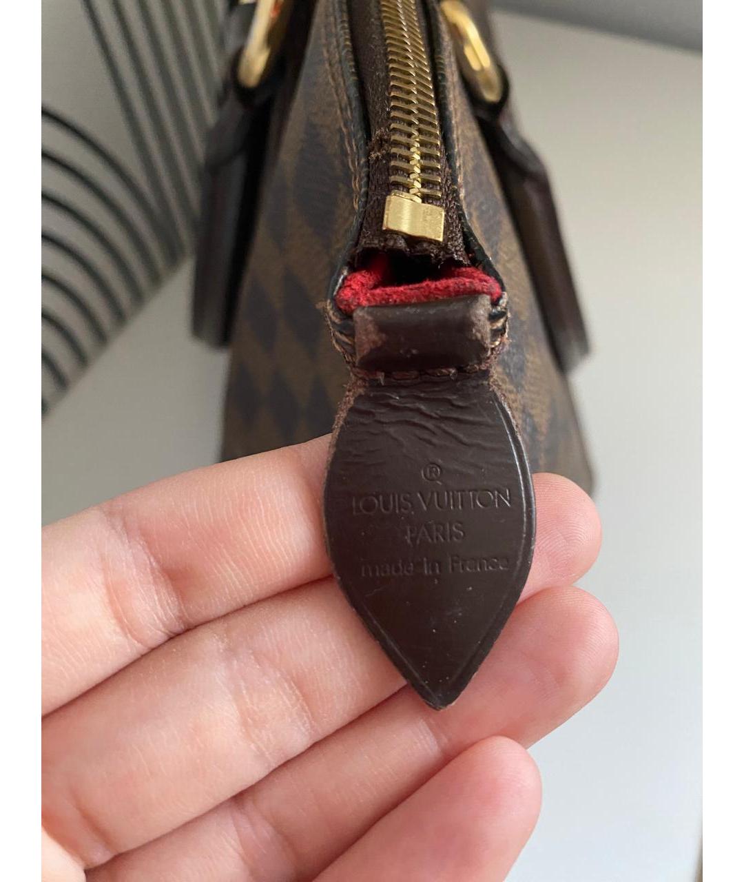 LOUIS VUITTON Коричневая сумка тоут, фото 7