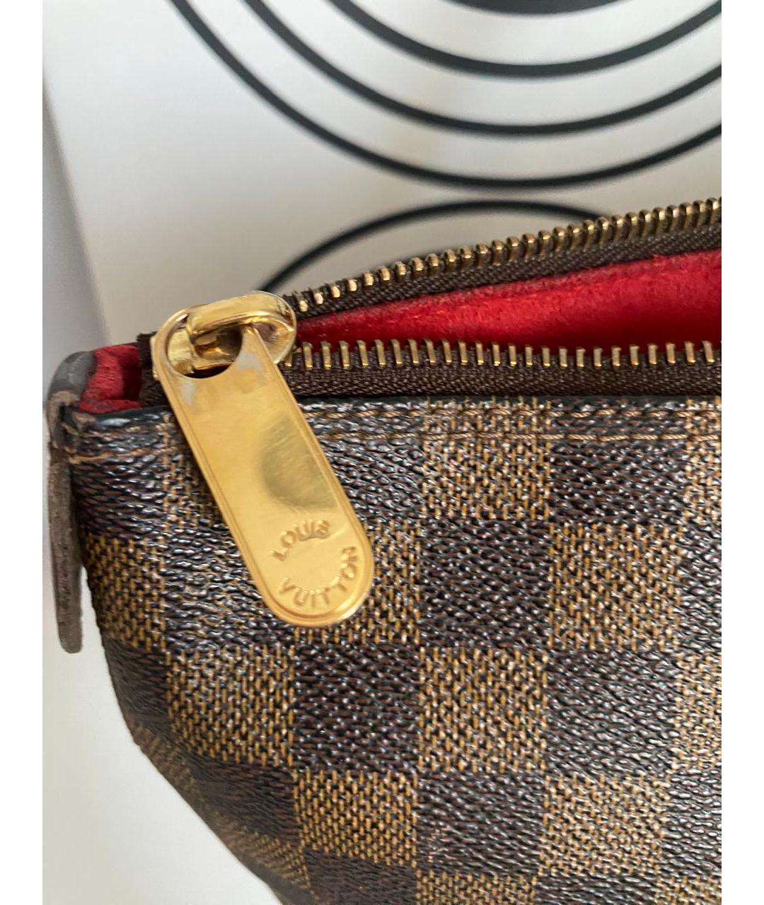 LOUIS VUITTON Коричневая сумка тоут, фото 6