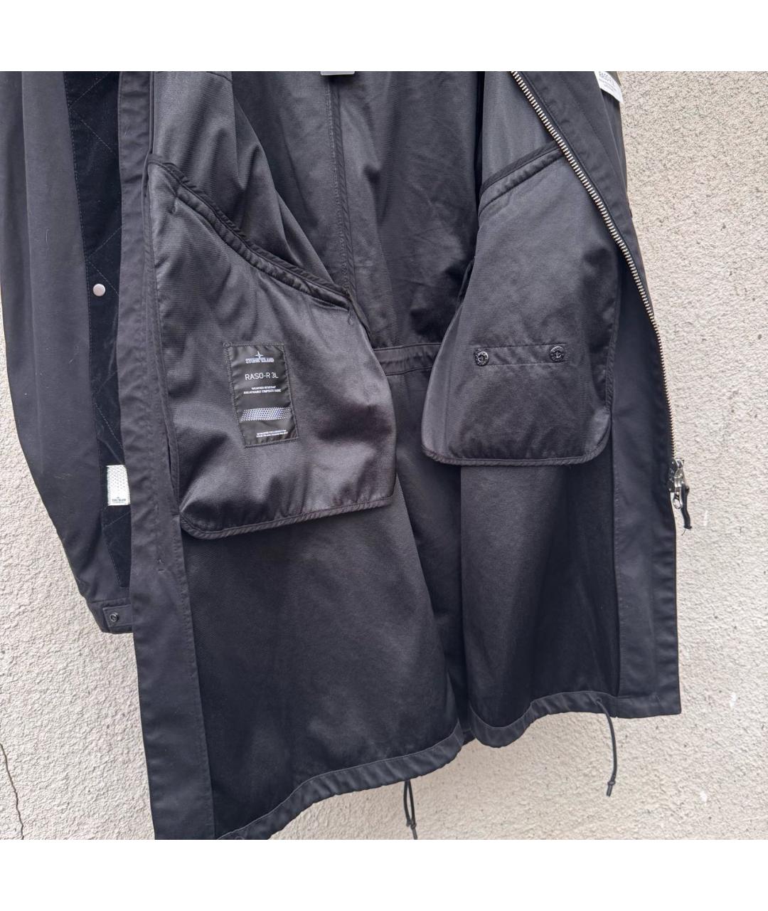 STONE ISLAND SHADOW PROJECT Черная хлопковая куртка, фото 6