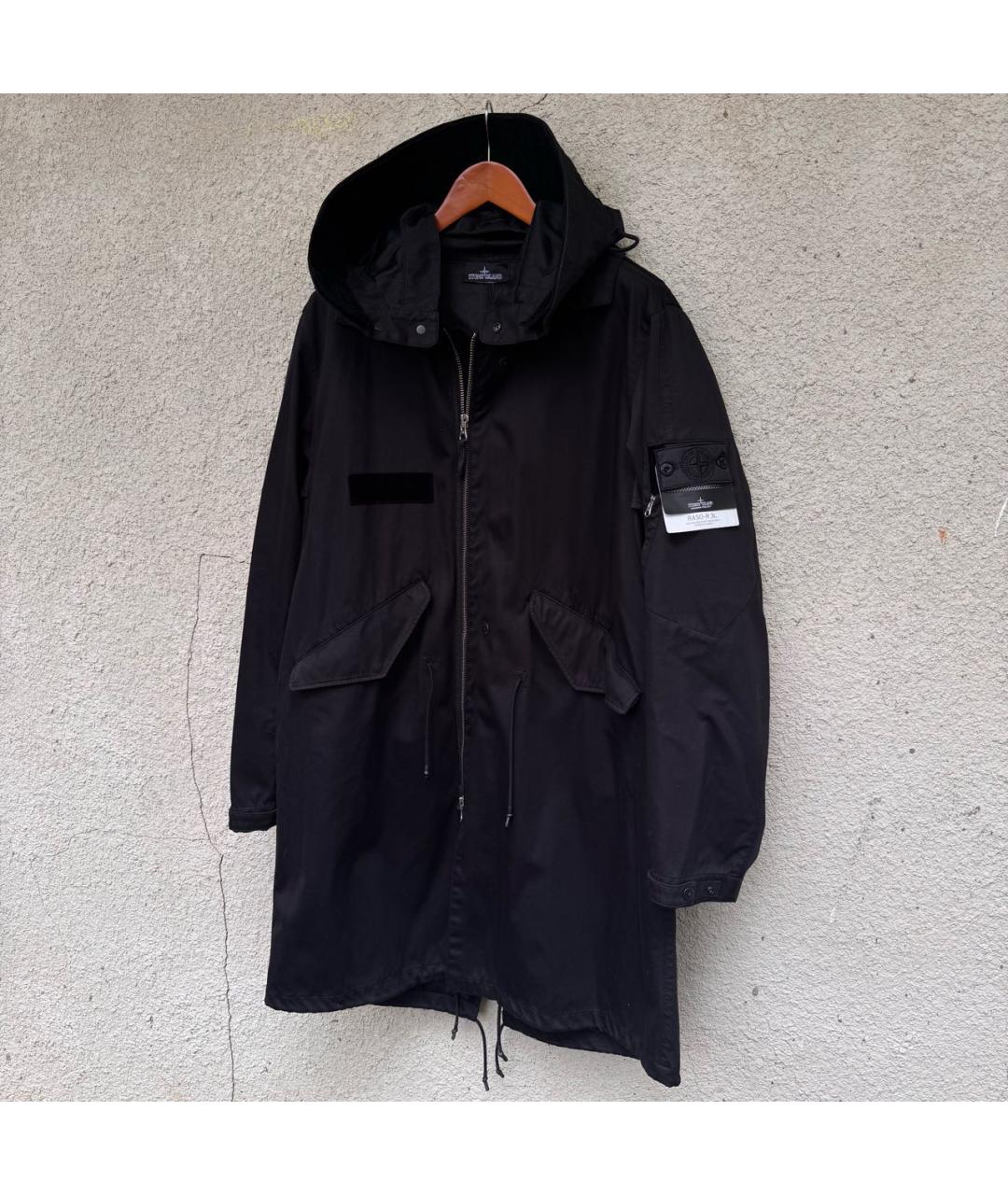 STONE ISLAND SHADOW PROJECT Черная хлопковая куртка, фото 3