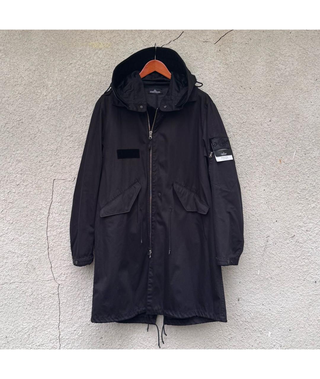 STONE ISLAND SHADOW PROJECT Черная хлопковая куртка, фото 9