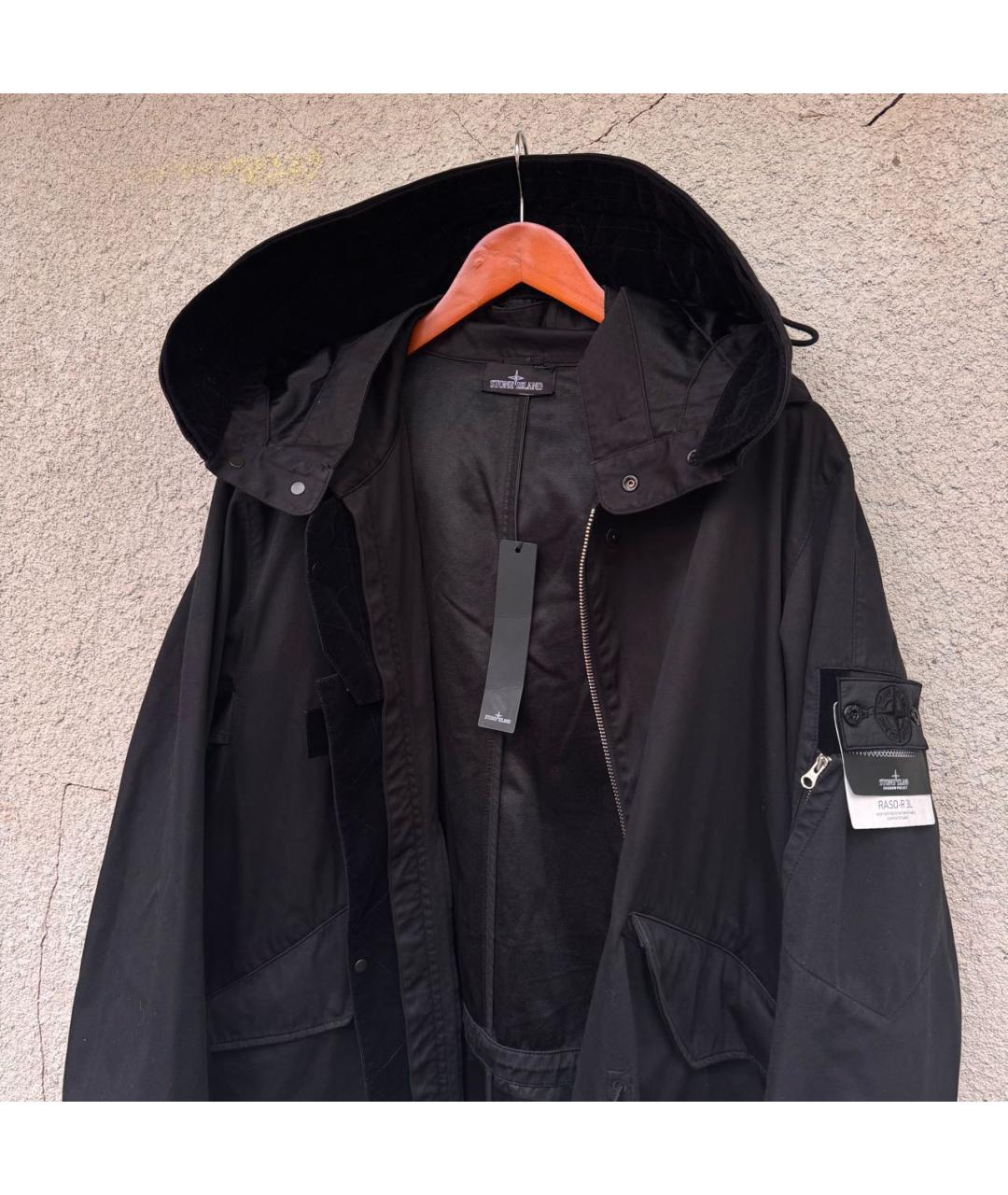 STONE ISLAND SHADOW PROJECT Черная хлопковая куртка, фото 4