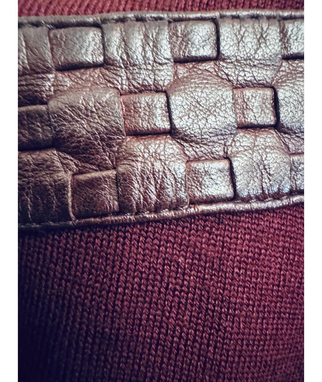 ZILLI Бордовый шерстяной джемпер / свитер, фото 5