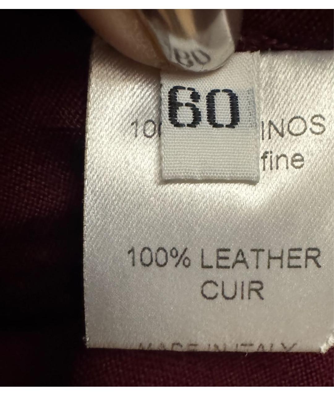 ZILLI Бордовый шерстяной джемпер / свитер, фото 6