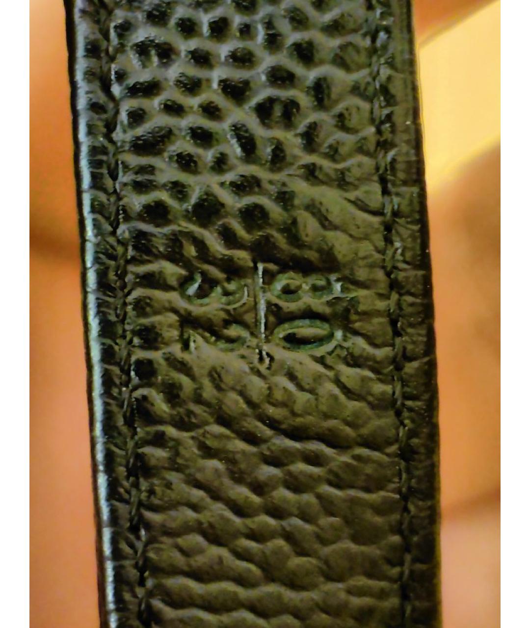 CHANEL Черная кожаная поясная сумка, фото 7