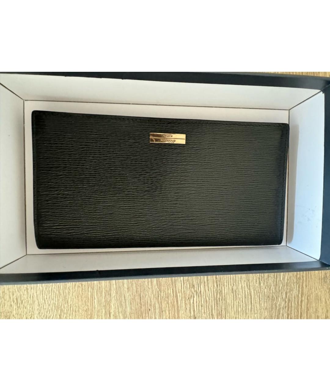 DUPONT Черный кожаный кошелек, фото 9