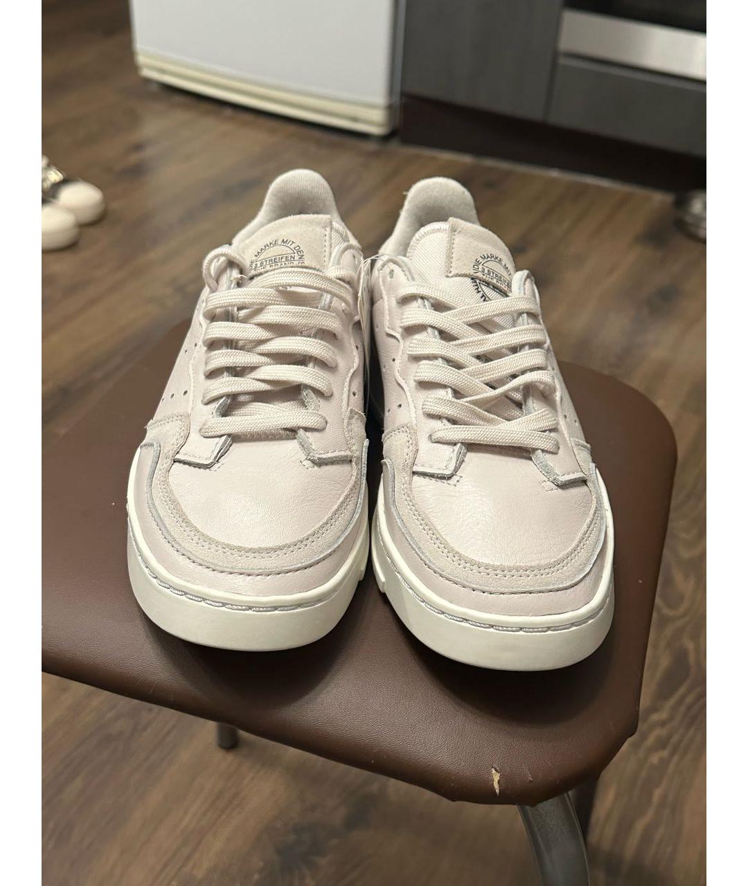 ADIDAS Кожаные кеды, фото 2