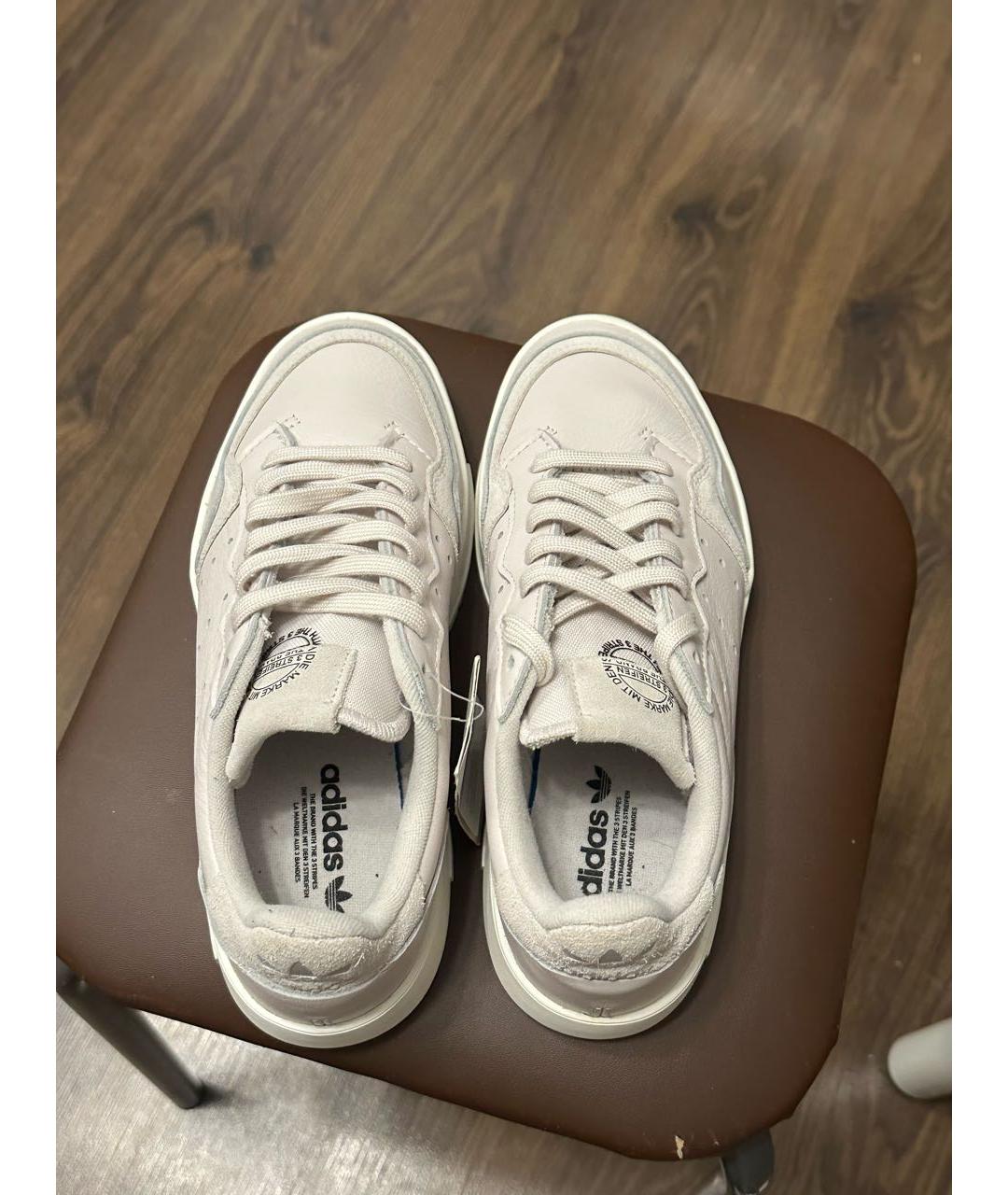 ADIDAS Кожаные кеды, фото 3