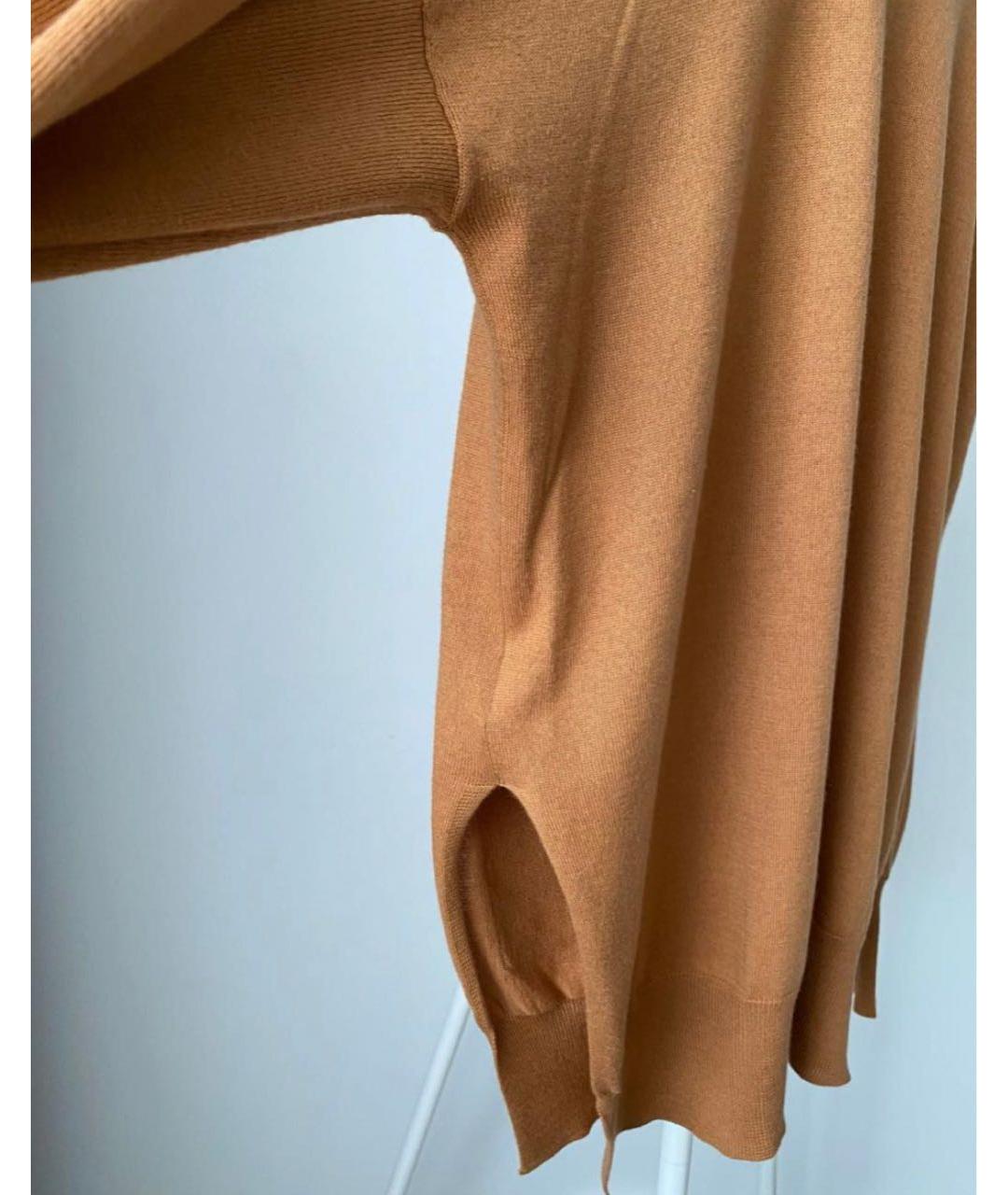 CELINE Оранжевый хлопковый джемпер / свитер, фото 4