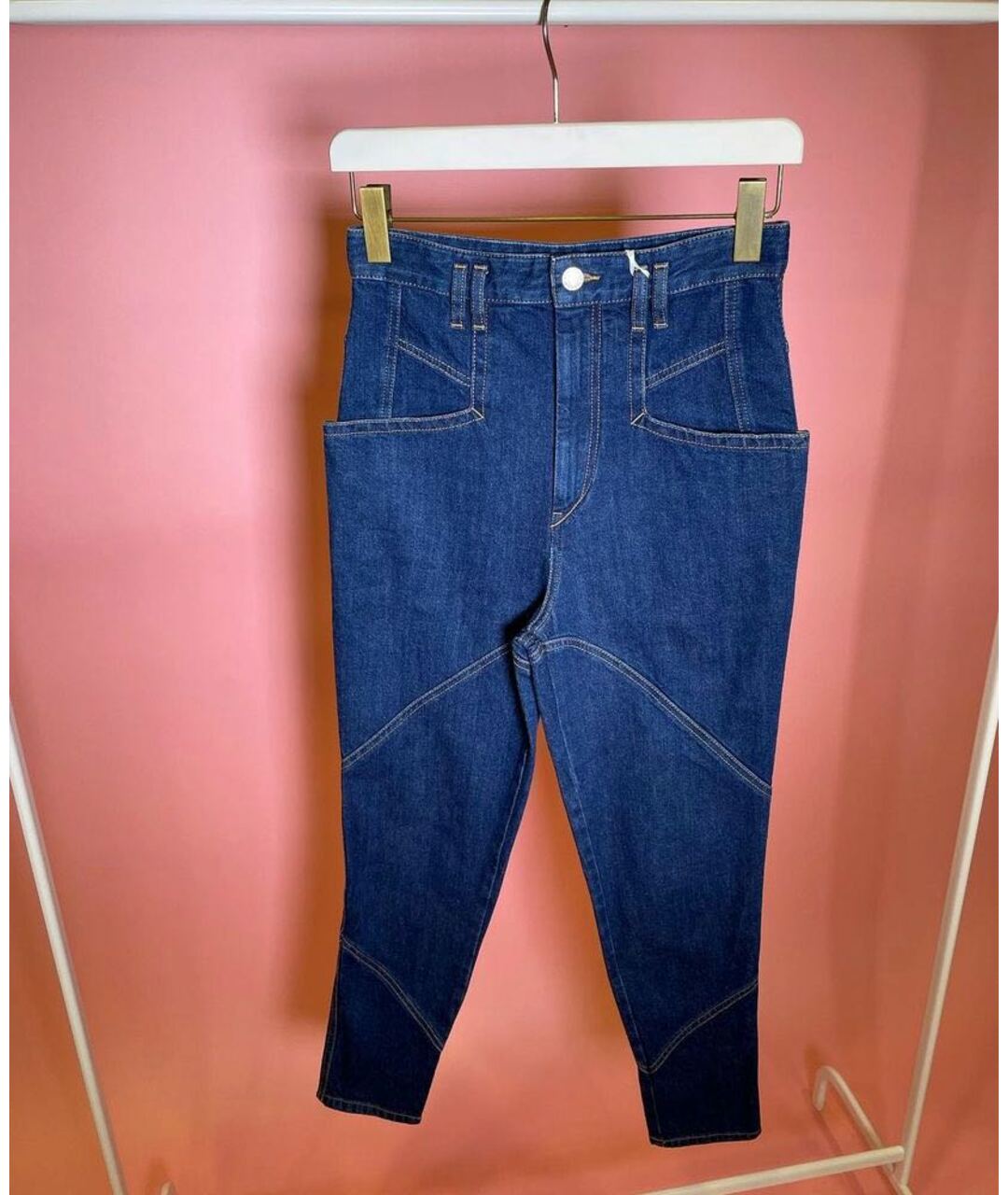 ISABEL MARANT Прямые джинсы, фото 5