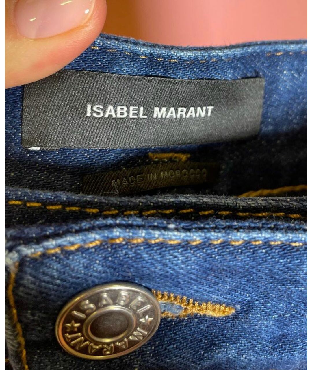 ISABEL MARANT Прямые джинсы, фото 7