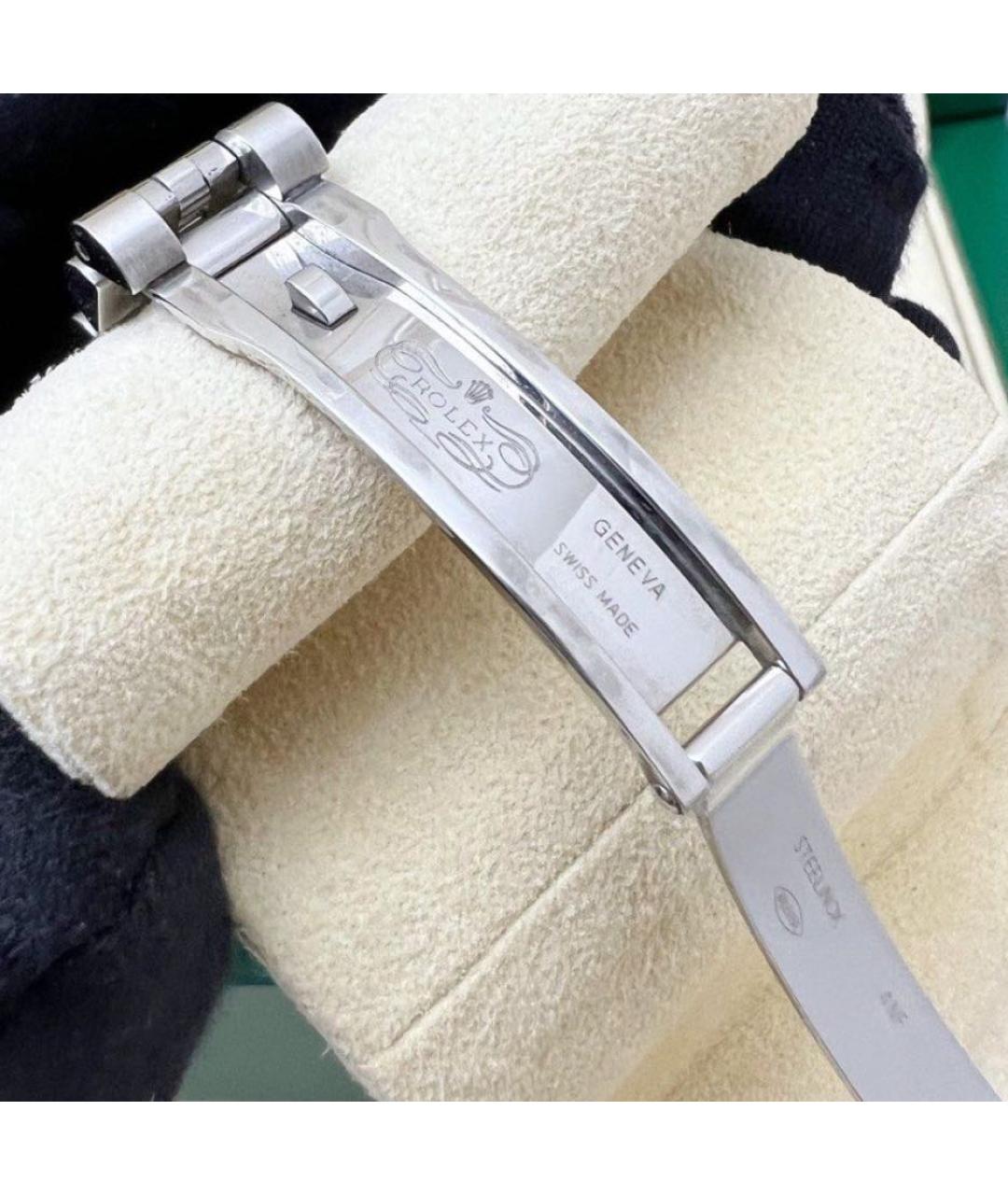 ROLEX Серебряные металлические часы, фото 4