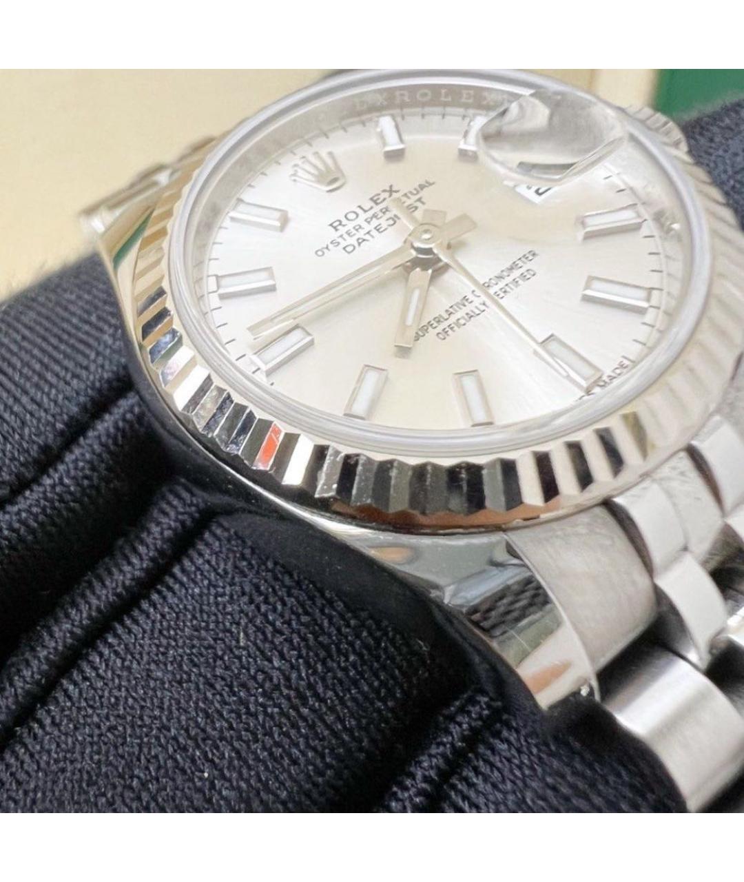 ROLEX Серебряные металлические часы, фото 3