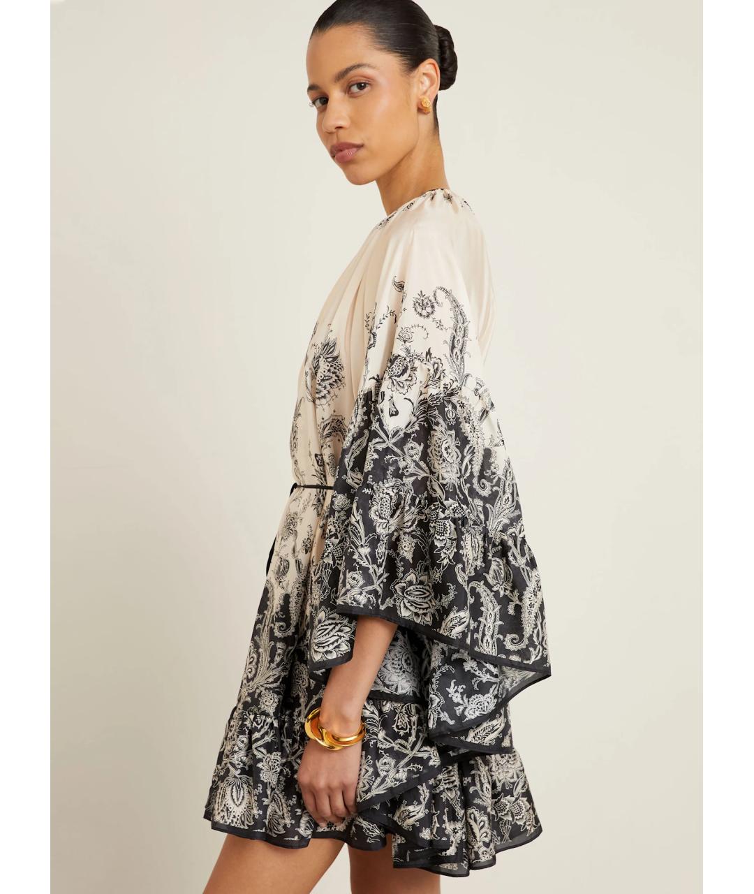 ZIMMERMANN Бежевое коктейльное платье, фото 7