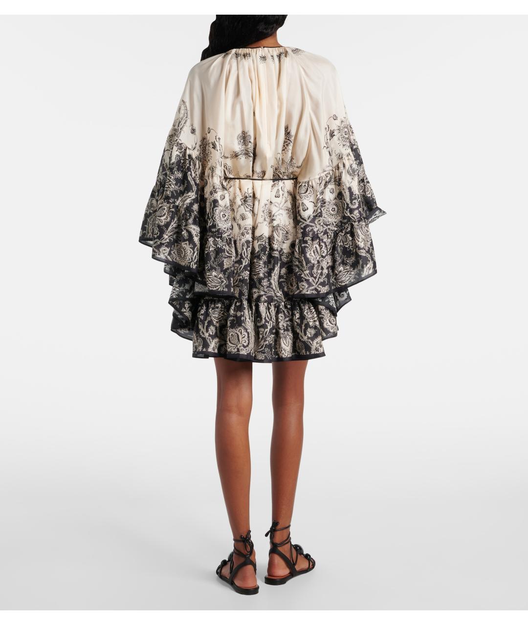 ZIMMERMANN Бежевое коктейльное платье, фото 3