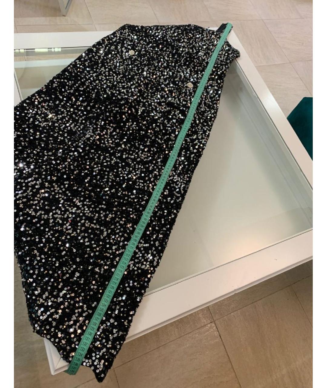 CHANEL Черное хлопковое коктейльное платье, фото 9