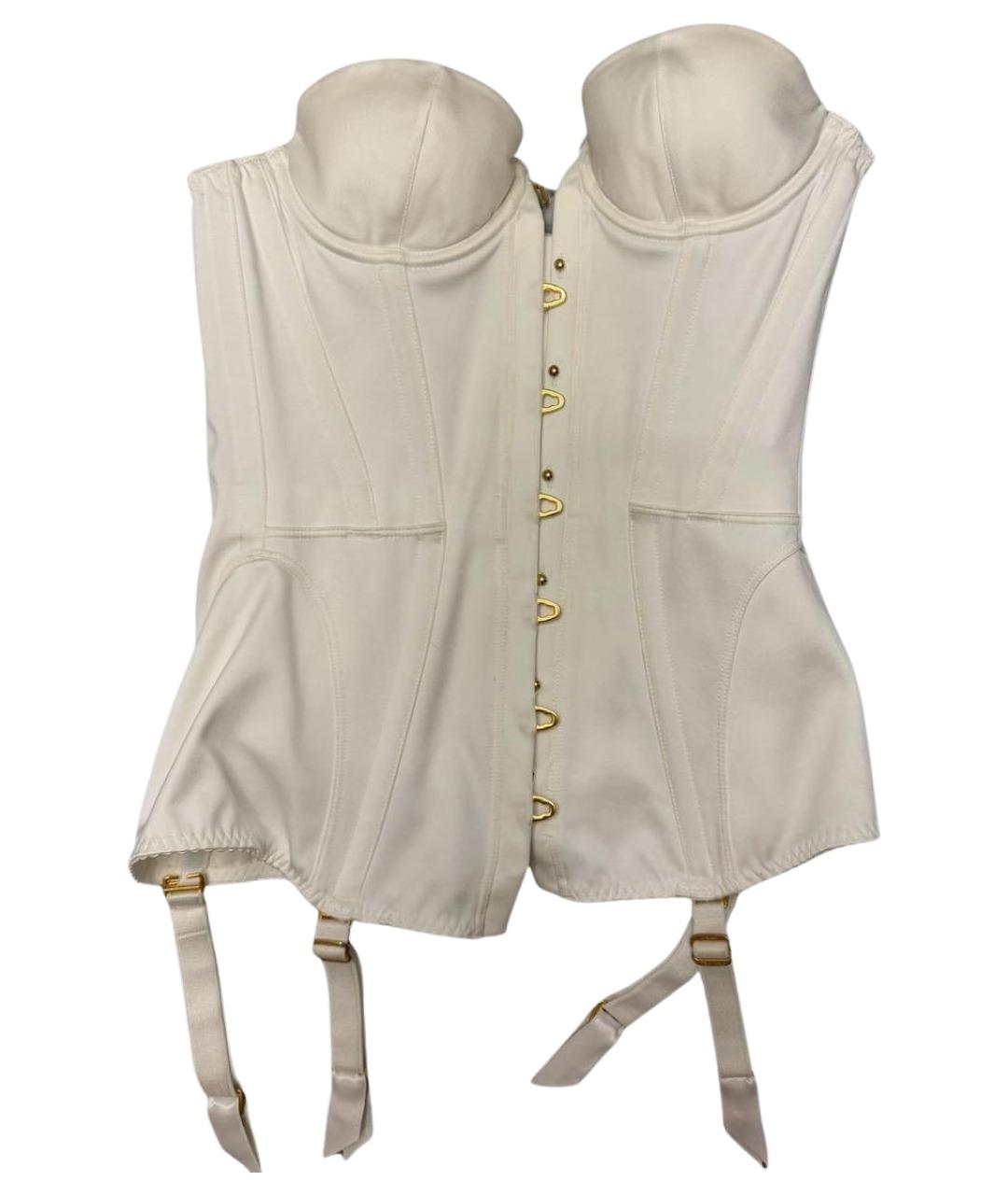 AGENT PROVOCATEUR Бежевый хлопковый корсет, фото 1