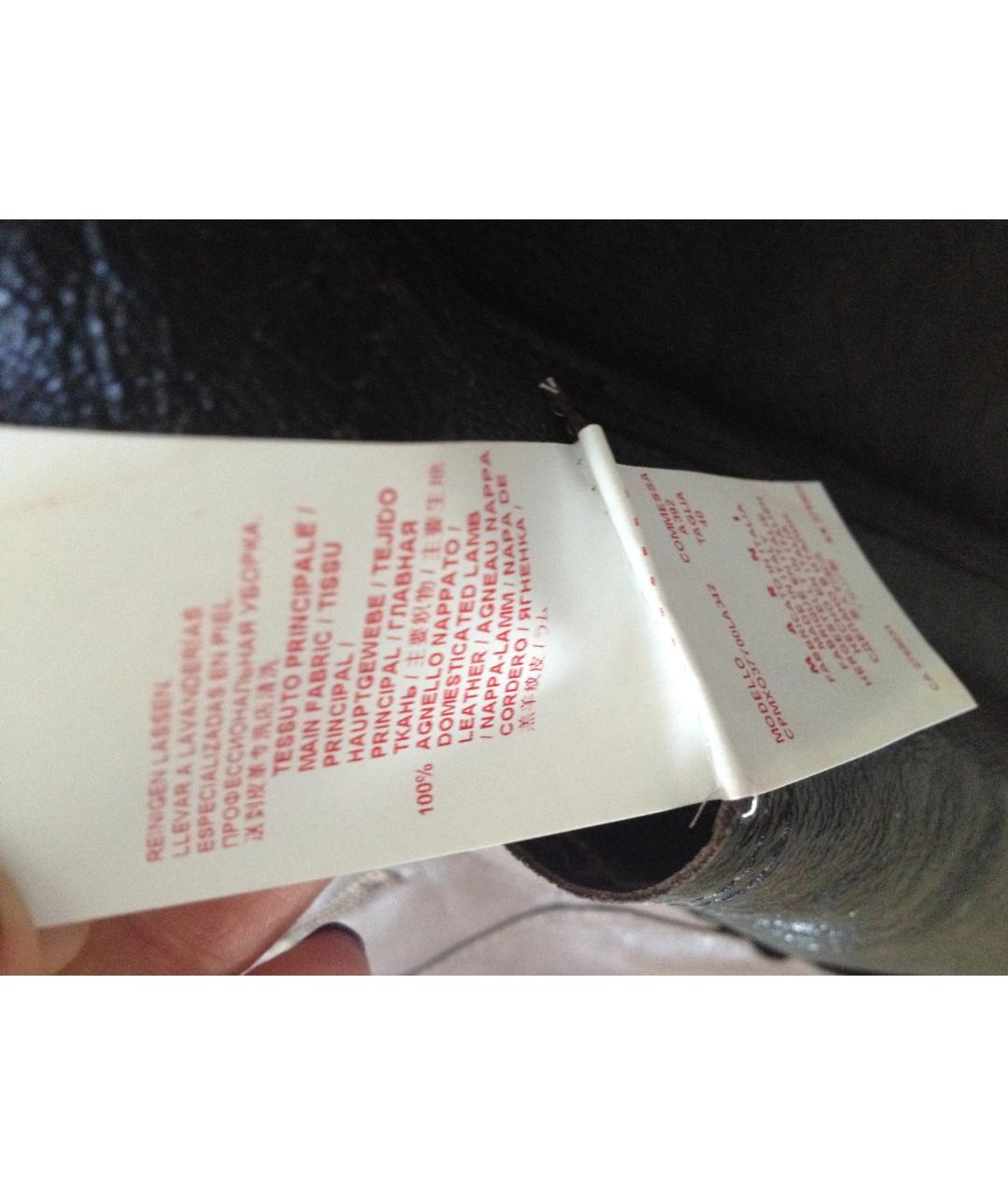 MARNI Коричневый кожаный тренч/плащ, фото 8