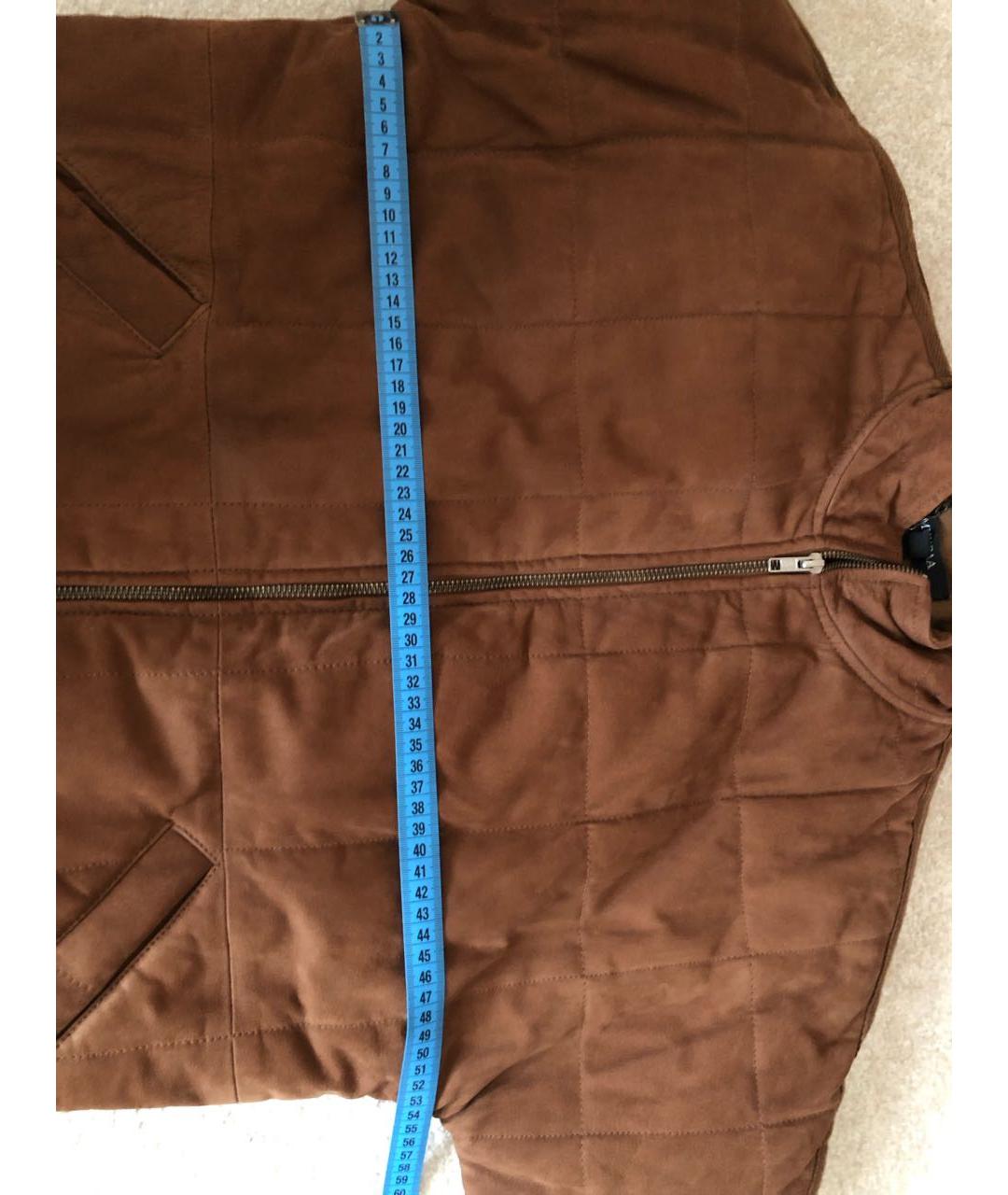 MUUBAA Коричневая кожаная куртка, фото 6