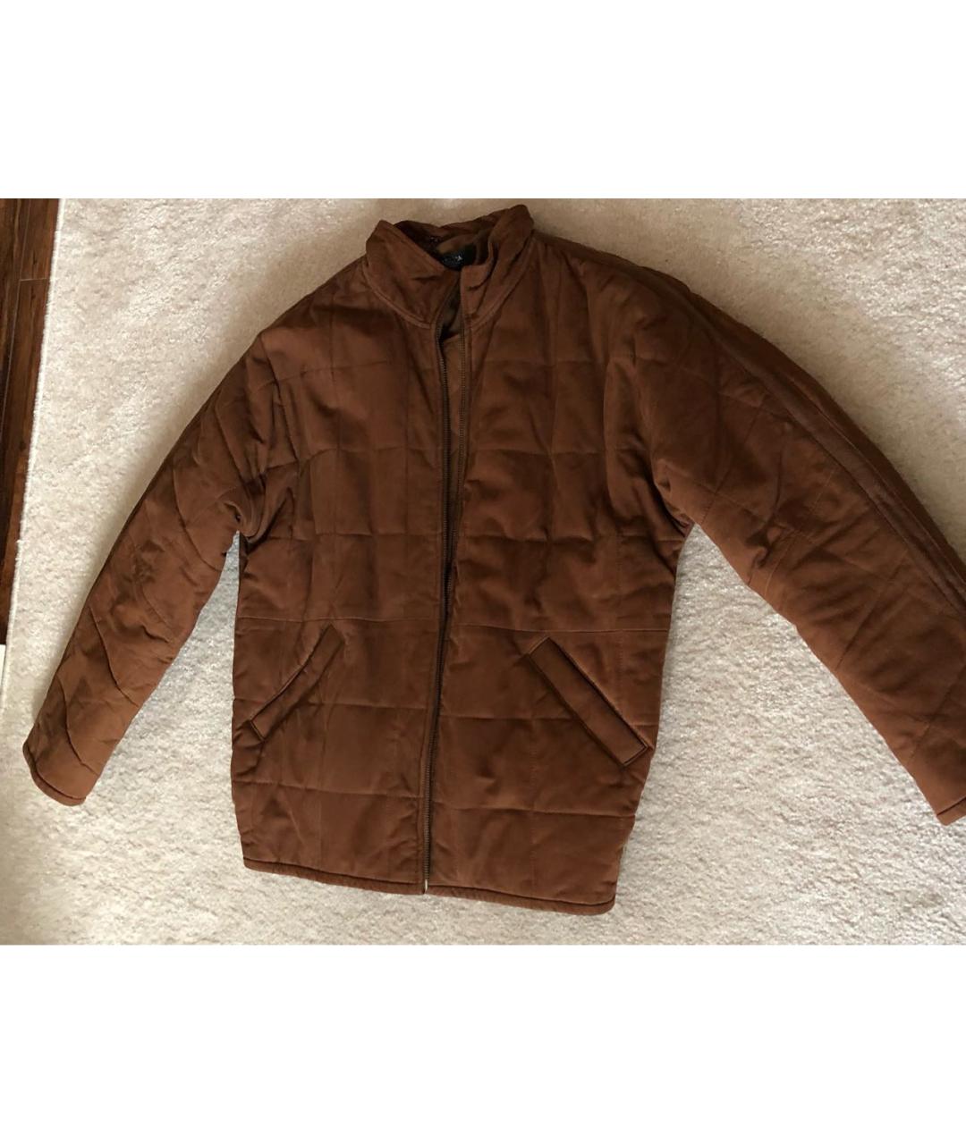 MUUBAA Коричневая кожаная куртка, фото 2