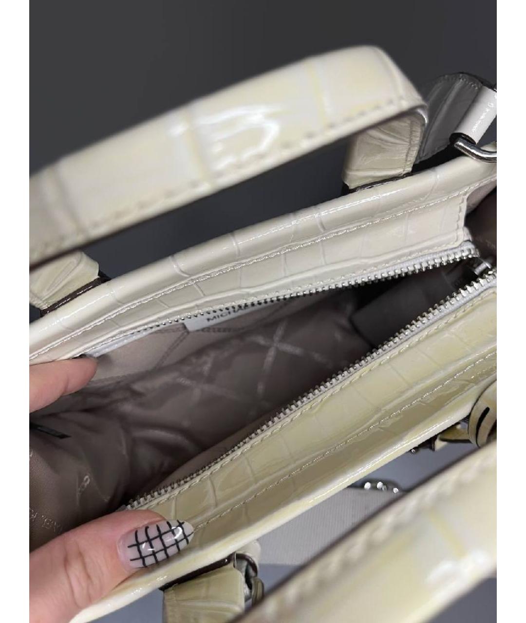 MICHAEL KORS Мульти кожаная сумка с короткими ручками, фото 3