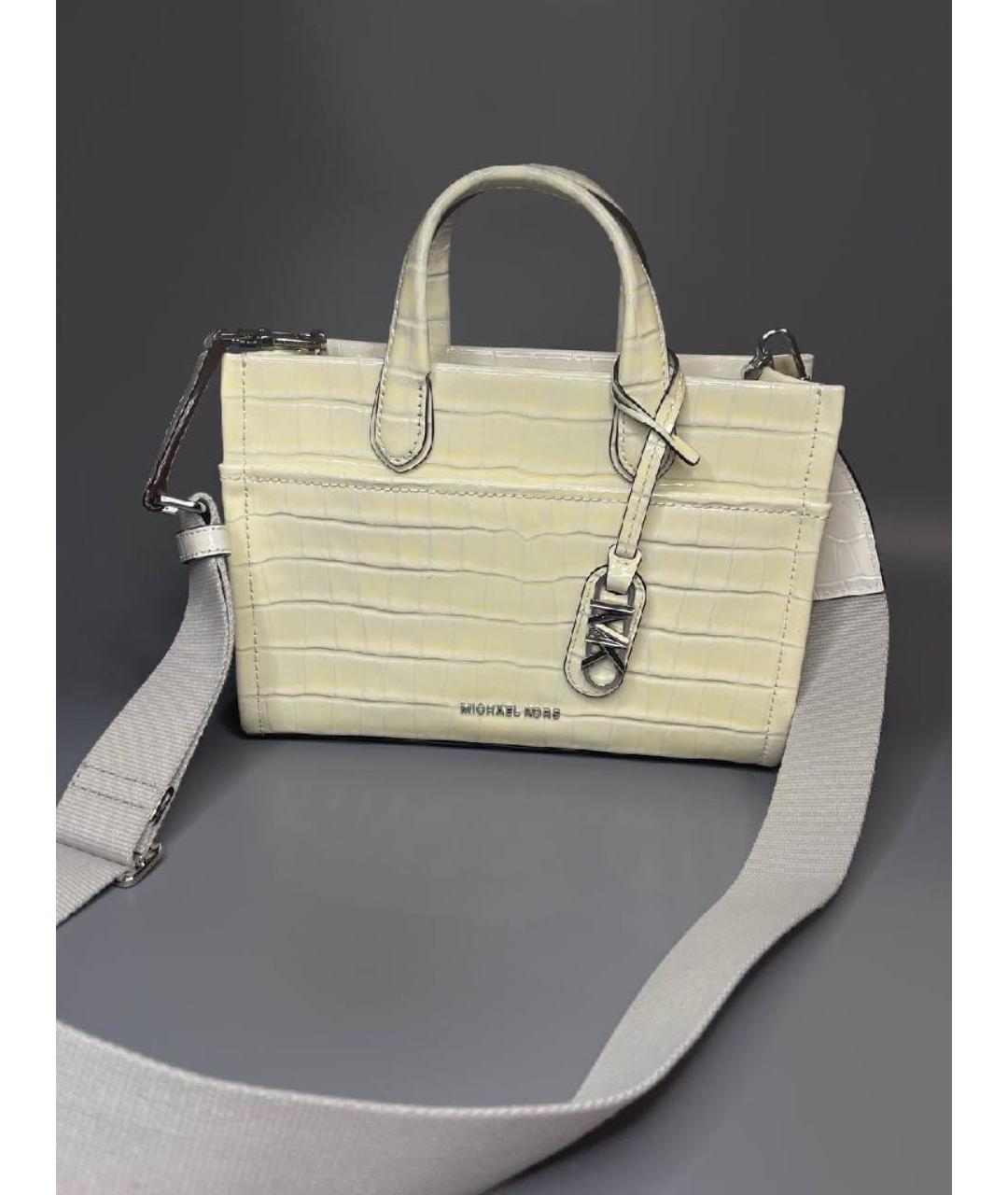 MICHAEL KORS Мульти кожаная сумка с короткими ручками, фото 5