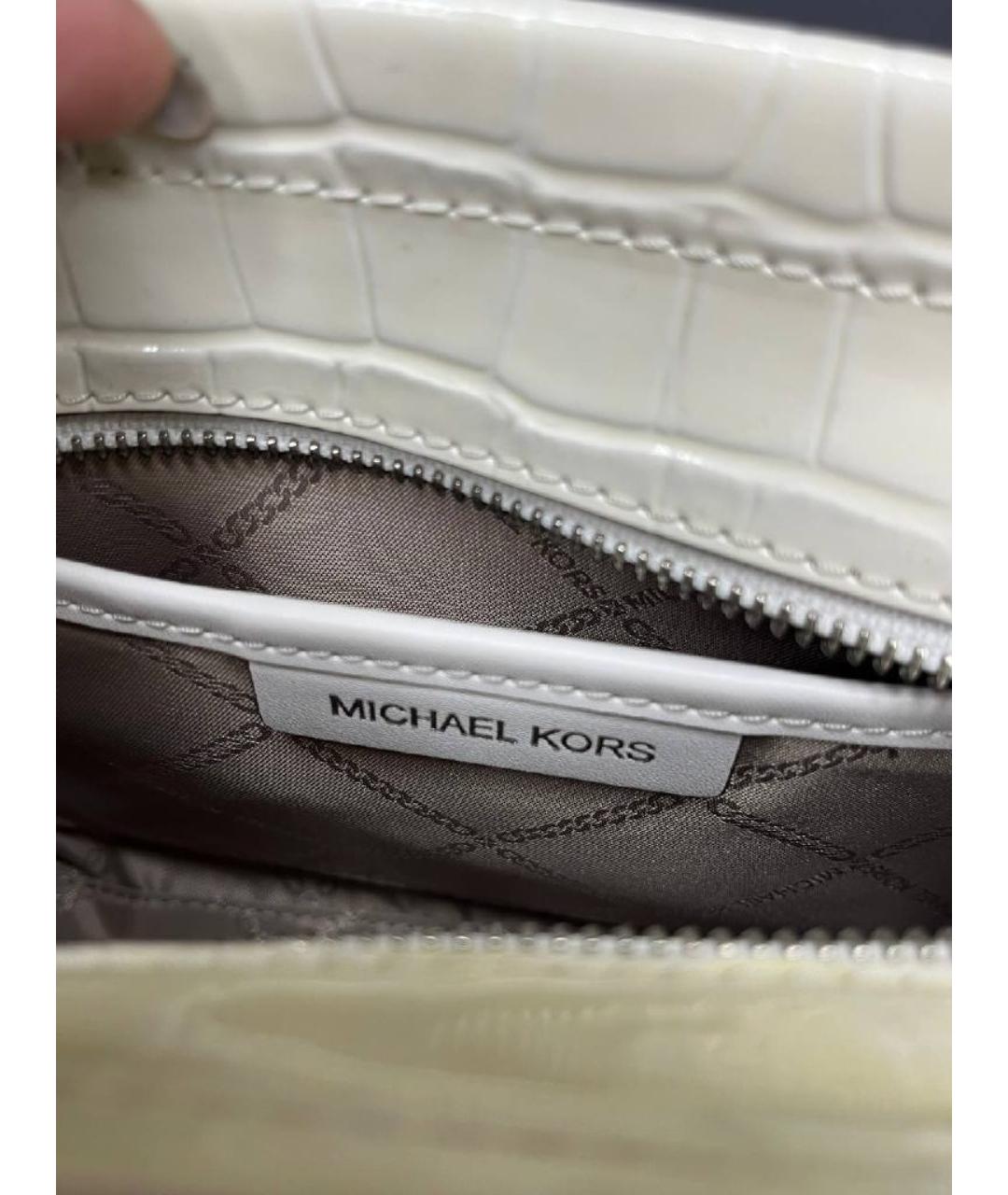 MICHAEL KORS Мульти кожаная сумка с короткими ручками, фото 4