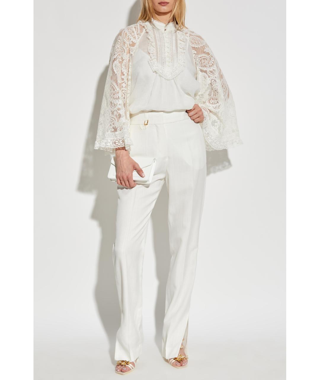 ZIMMERMANN Бежевая блузы, фото 2