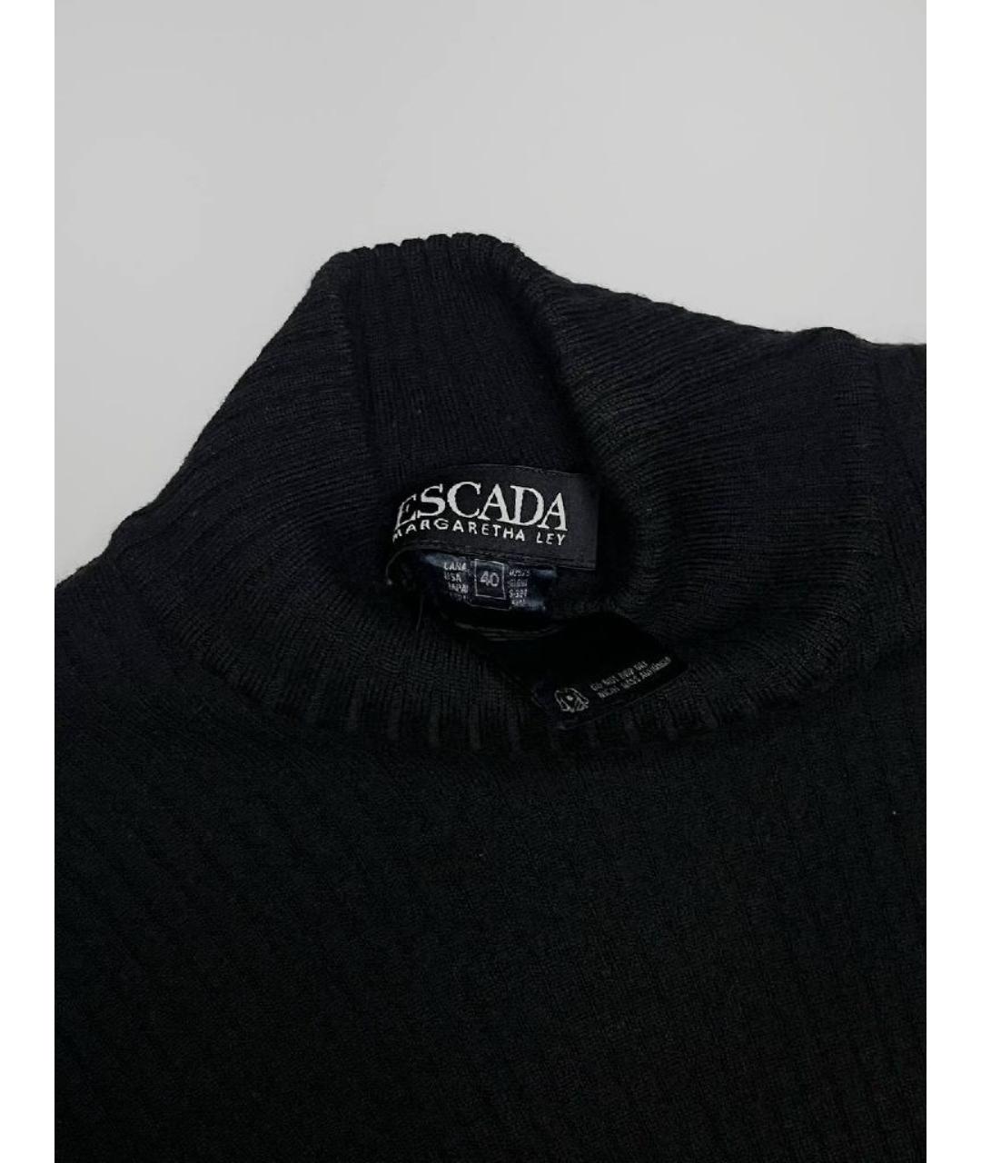 ESCADA Черная шерстяная водолазка, фото 3