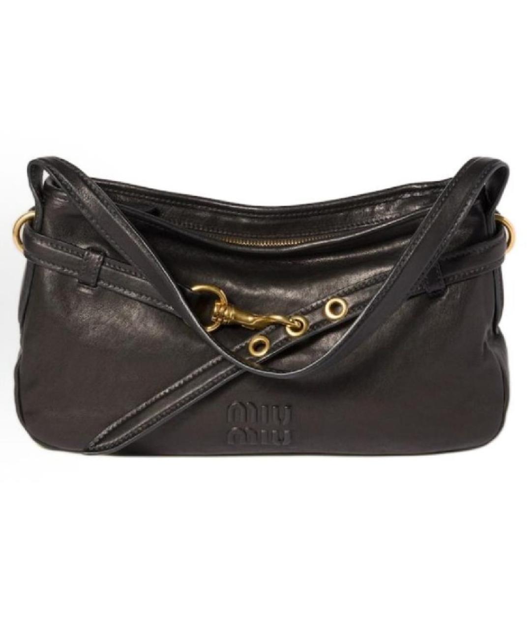 MIU MIU Кожаная сумка через плечо, фото 6