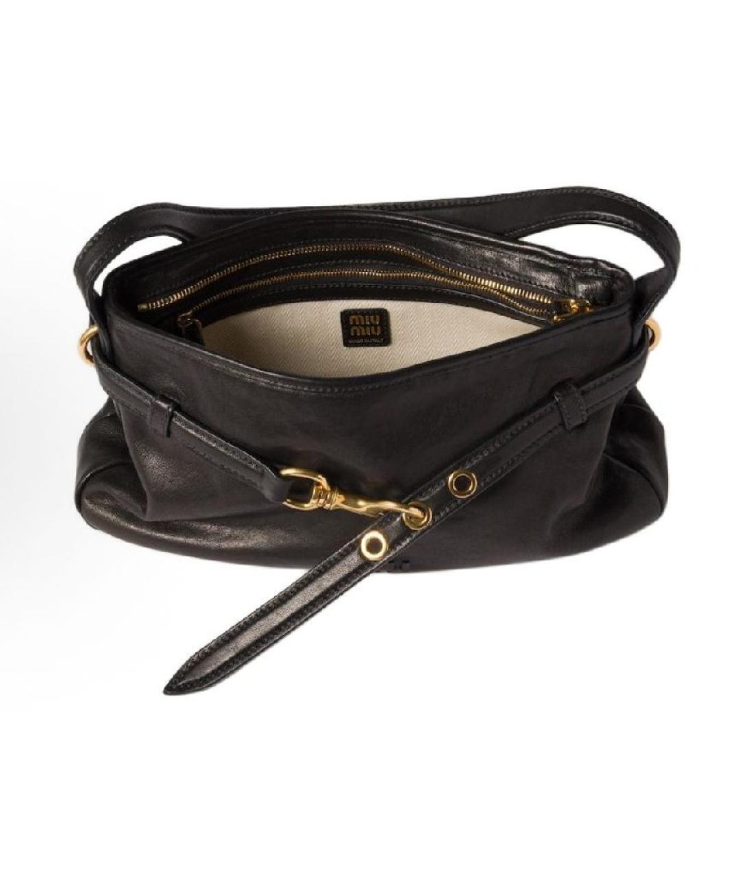 MIU MIU Кожаная сумка через плечо, фото 4