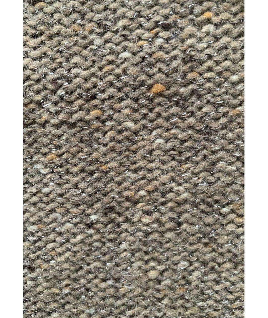 JOSEPH Коричневый шерстяной джемпер / свитер, фото 3