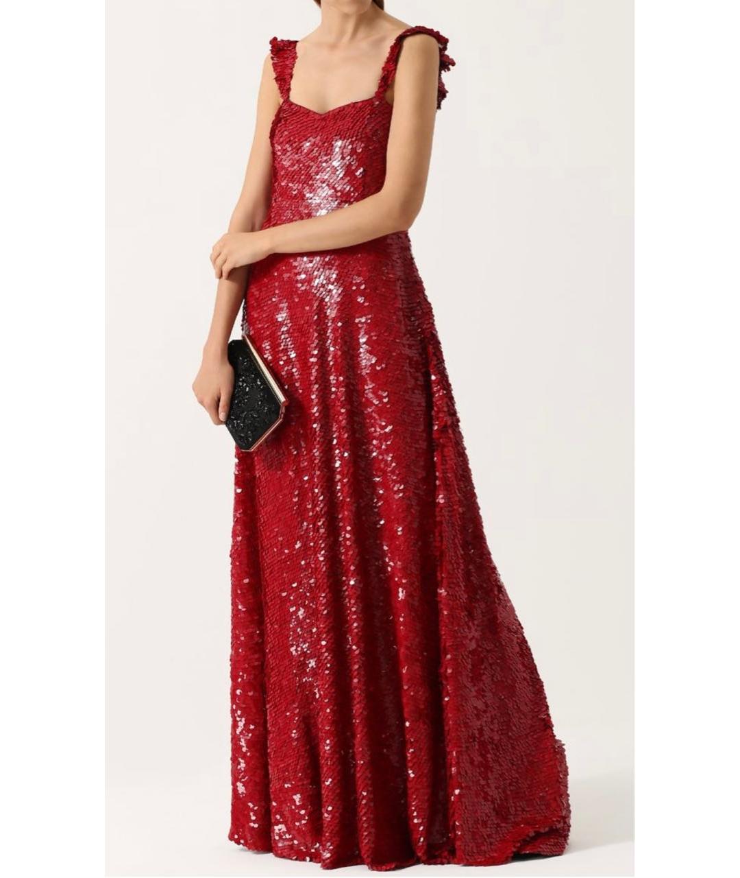 VALENTINO Красное вечернее платье, фото 4