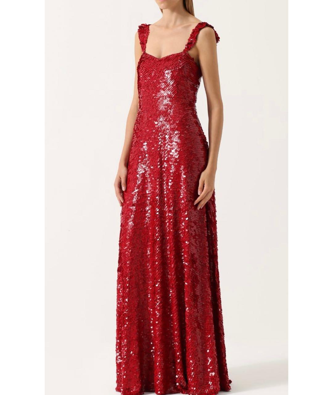 VALENTINO Красное вечернее платье, фото 3