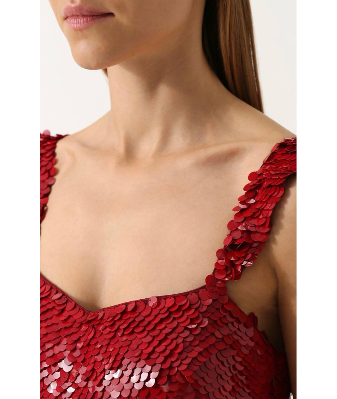 VALENTINO Красное вечернее платье, фото 6