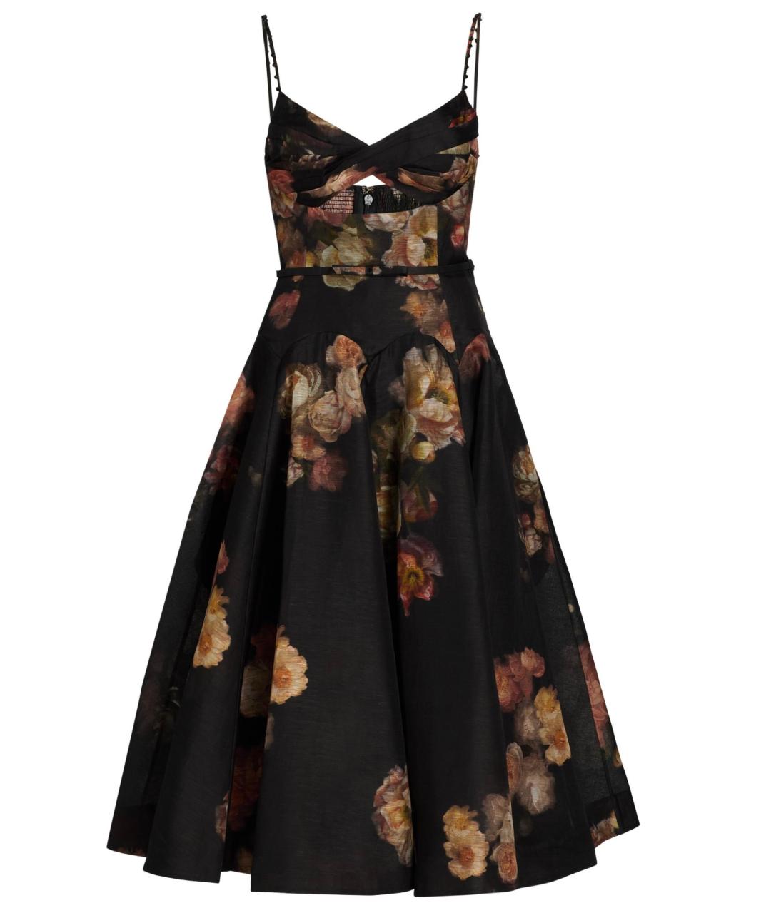 ZIMMERMANN Черное коктейльное платье, фото 1