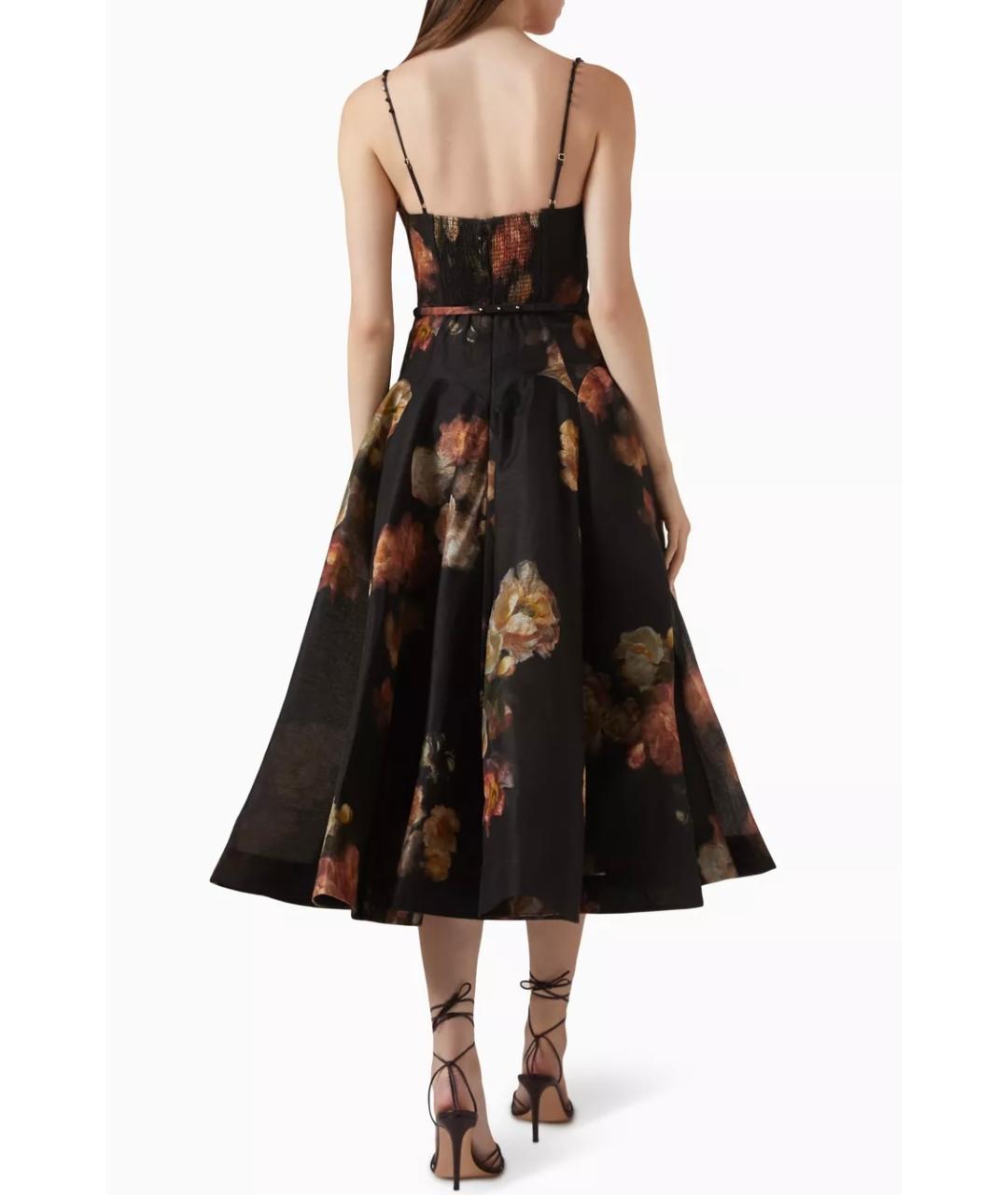 ZIMMERMANN Черное коктейльное платье, фото 9